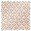 Trellis Prints, Scallop and Bud Rosies Pink - Twist&Fit Roman Blind